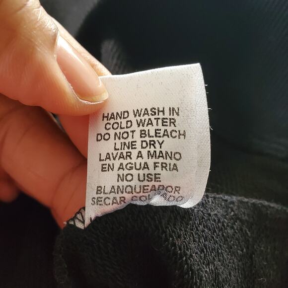 MAC Collection Black Sleeveless Sweater Dress Size M - Picture 10 of 10